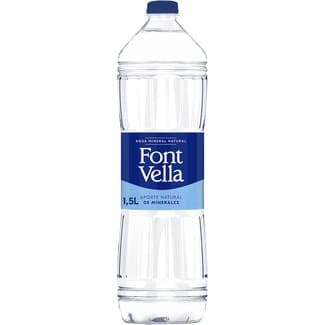 Agua Mineral Natural  Font Vella 1.5 L