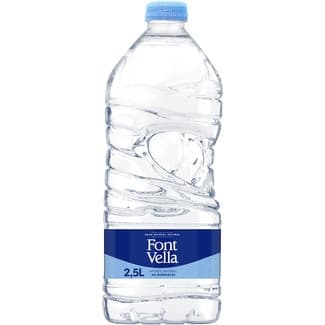 Agua Mineral Natural  Font Vella 2.5 L