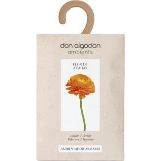 Ambientador Perfumador de Armario Flor de Azahar  DON Algodon 1 Unidad