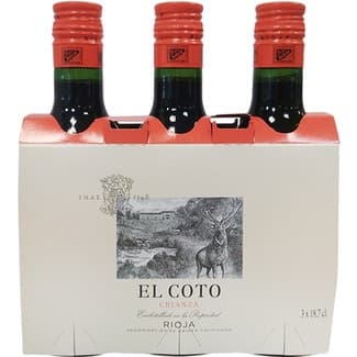 Vino Tinto Crianza Doca Rioja Pack 3 el Coto