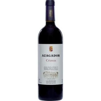 Vino Tinto Tempranillo Cabernet Sauvignon y Merlot Crianza DO la Mancha Azagador de la Jaraba
