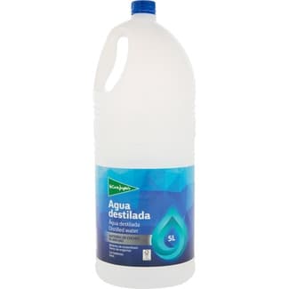 Agua Destilada Normal  el Corte Ingles 5 L