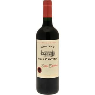 Vino Tinto Sant Emilion Burdeos Francia Chateau Vieux Cantenac
