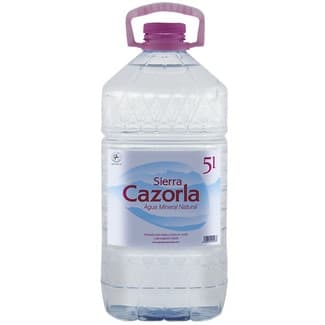 Agua Mineral Natural  Sierra Cazorla 5 L