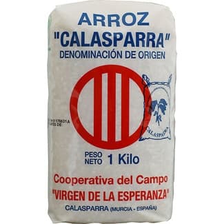 Arroz Redondo DOP de Calasparra  Virgen de la Esperanza 1 KG