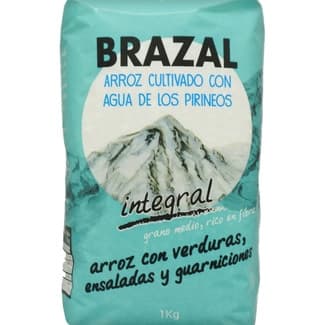 Arroz Integral Cultivado con Agua de los Pirineos  Brazal 1 KG