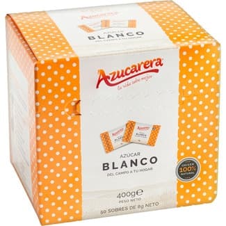 Azúcar Blanco en Sobres (50 Sobres de 8 G) Azucarera