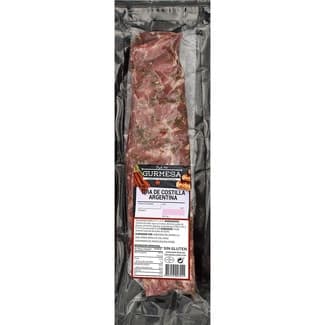 Tira de Costilla de Cerdo en Adobo Argentino Envasada al Vacío sin Gluten Peso Aproximado Gurmesa