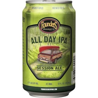All Day IPA Session Ale Cerveza Rubia Artesana Tipo Ipa Founders