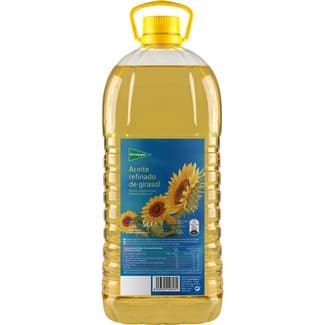 Aceite Refinado de Girasol  el Corte Ingles 5 L