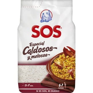 Arroz Redondo Especial Caldosos y Melosos  SOS 500 G