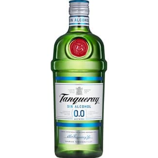 0,0 London Dry Ginebra sin Alcohol Tanqueray