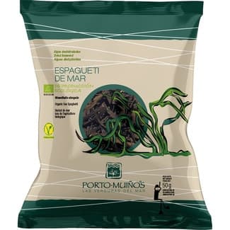 Algas Deshidratadas Ecológicas Espaguetis de Mar  Porto Muiños 50 G