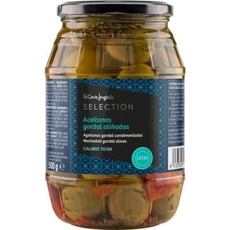 Aceitunas Gordal Aliñadas  el Corte Ingles Selection 500 G