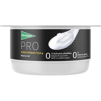 Yogur con Proteínas Natural Desnatado 0% M.g. 0% Azúcares Añadidos el Corte Ingles