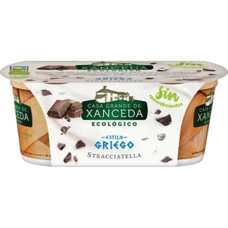 Yogur Griego Stracciatella Ecológico Pack 2 Casa Grande de Xanceda