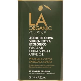 Aceite de Oliva Virgen Extra Ecológico  la Organic Cuisine 3 L