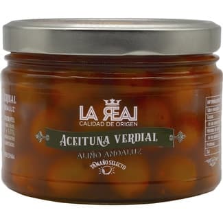 Aceitunas Verdial Aliño Andaluz  la Real 270 G