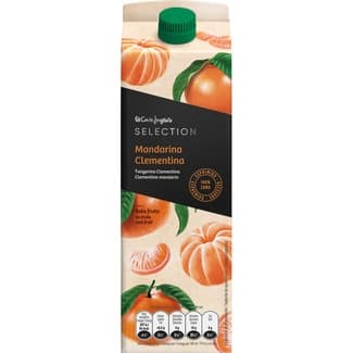 Zumo de Mandarina Clementina 100% Exprimido el Corte Ingles Selection