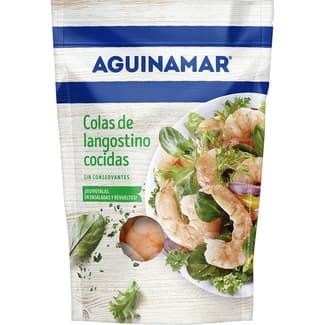 Colas de Langostino Cocidas y Peladas Aguinamar
