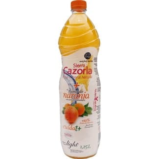 Agua Mineral Natural sin Gas con Zumo de Naranja  Sierra Cazorla 1.25 L