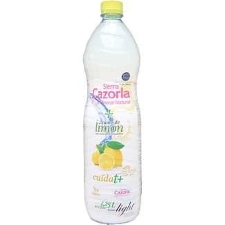 Agua Mineral Natural sin Gas con Zumo de Limón  Sierra Cazorla 1.25 L