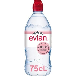 Agua Mineral Natural con Tapón Sport Evian 75 CL
