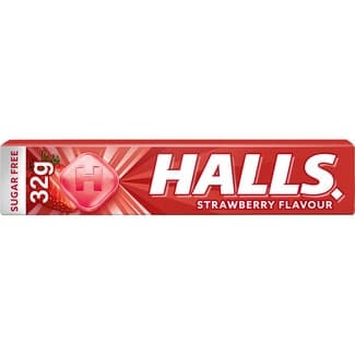 Vita-c Caramelos Sabor Fresa sin Azúcar Halls