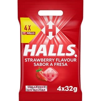 Vita-c Caramelos Duros Sabor Fresa sin Azúcar Halls