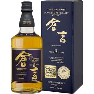Whisky Japonés de Malta 8 Años Kurayoshi