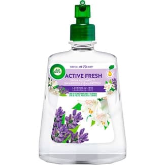 Active Fresh Ambientador Automático Lavanda y Lirio con Aceites Esenciales Naturales AIR Wick