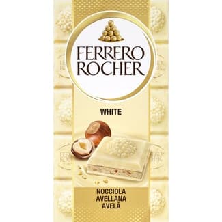 White Chocolate Blanco con Avellanas Ferrero Rocher