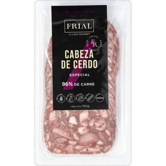 Cabeza de Cerdo Especial en Lonchas sin Gluten sin Lactosa Frial