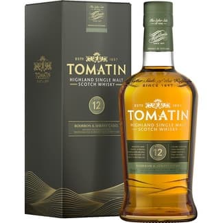 Whisky Escocés de Malta 12 Años Tomatin