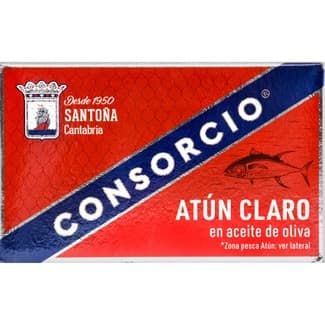 Atún Claro en Aceite de Oliva  Consorcio 80 G