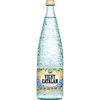 Agua Mineral Natural con Gas (envase de Vidrio) Vichy Catalan 1 L