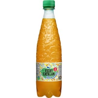 Agua Mineral Natural con Gas Sabor Manzana  Vichy Catalan 50 CL