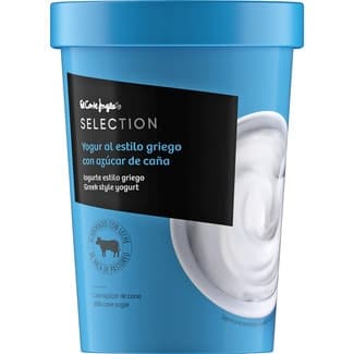 Yogur Griego Natural con Azúcar de Caña Elaborado con Leche de Vaca de Pastoreo el Corte Ingles Selection