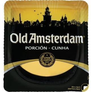 Carácter Intenso Queso Gouda Viejo Elaborado con Leche Pasteurizada de Vaca OLD Amsterdam