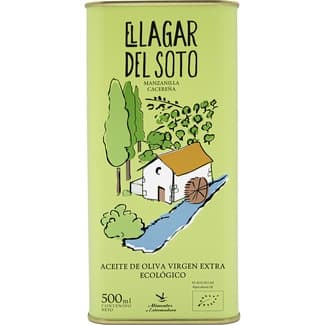 Aceite de Oliva Virgen Extra Ecológico 100% Manzanilla Cacereña el Lagar del Soto