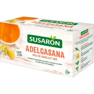 Adelgasana Tisana Ayuda Natural para Mantener Tu Figura Sabor Limón Susaron