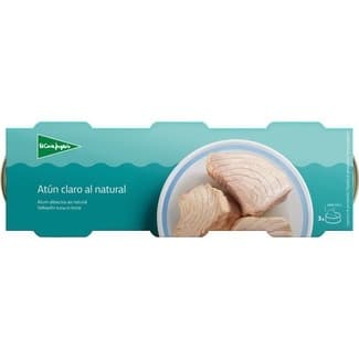 Atún Claro al Natural Pack 3  el Corte Ingles 60 G