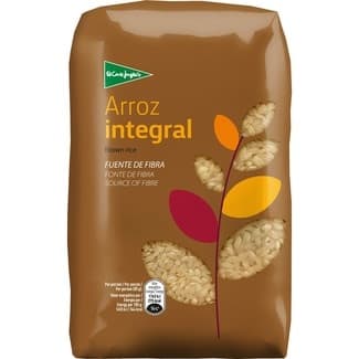 Arroz Redondo Integral  el Corte Ingles 1 KG