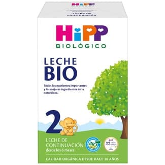 Leche de Continuación Bio 2 Ecológica con Omega 3 y Calcio desde los 6 Meses Hipp Biologico