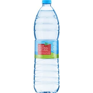 Agua Mineral Natural del Manantial de San Joaquín  el Corte Ingles 1.5 L