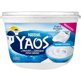 Yogur Griego Natural Nestle Yaos