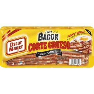 Bacon Corte Grueso en Lonchas sin Gluten Oscar Mayer
