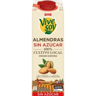 Bebida de Almendras sin Azúcar  Vivesoy 1 L