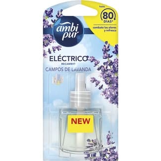 Ambientador Eléctrico Campos de Lavanda  Ambipur Electric 1 Unidad