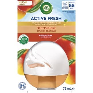 Ambientador Decosphere Mango & Lima con Aceites Esenciales  AIR Wick 1 Unidad